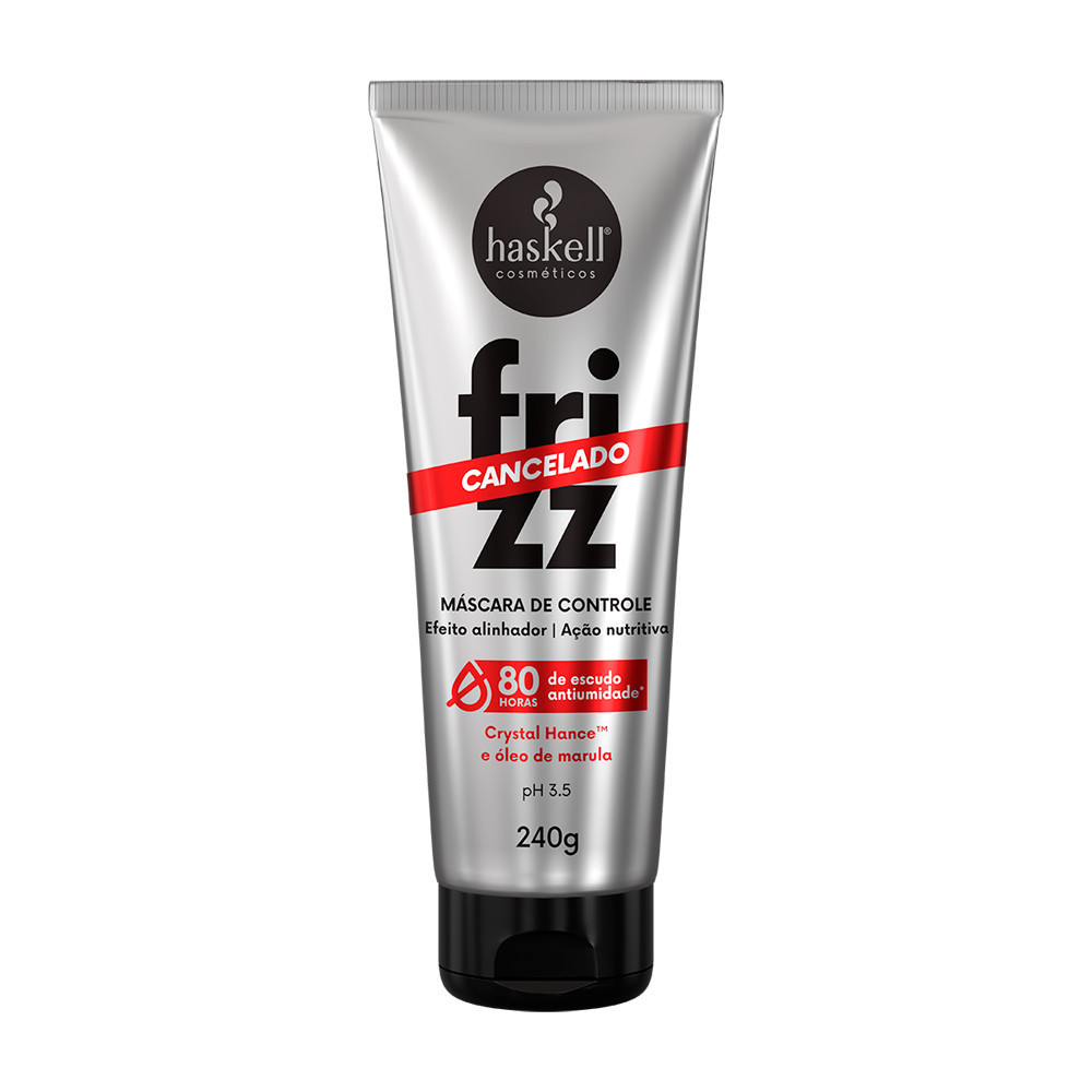 Máscara Capilar Frizz Cancelado 240gr Haskell | Tratamento Antifrizz