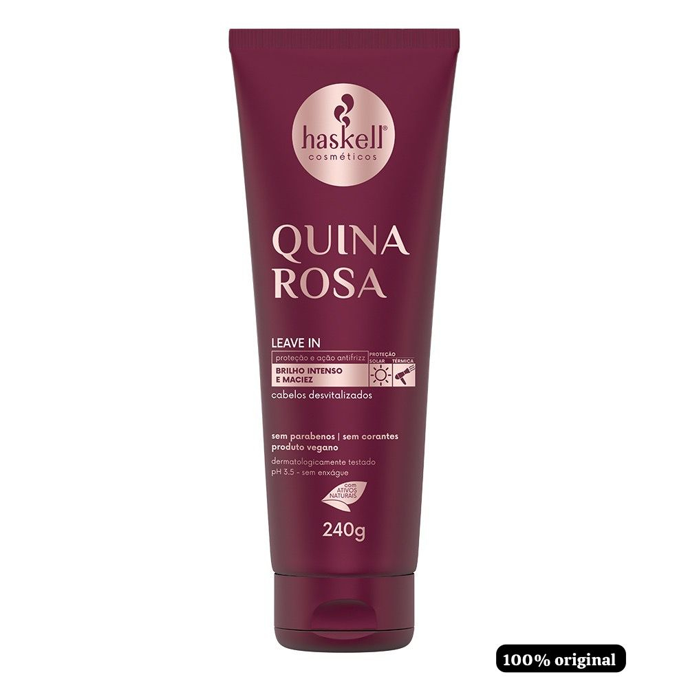 Leave In Quina Rosa 240gr - Haskell