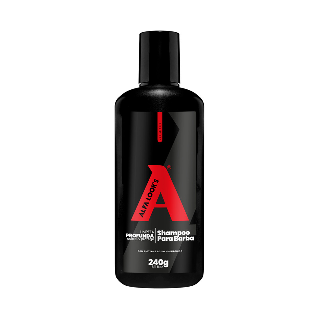 SHAMPOO PARA BARBA 240GR - ALFA LOOK'S