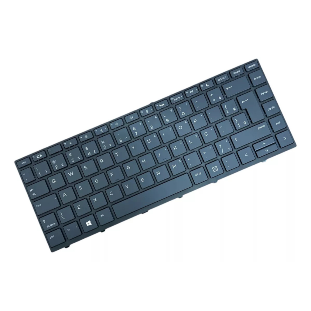Teclado Compatível Notebook Hp Probook 445 G5 Retroiluminado