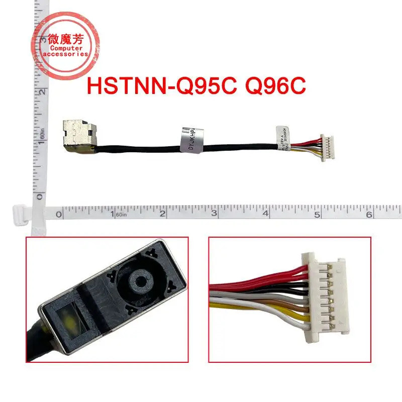 Novo Cabo De Alimentação DC Para Laptop , HP Probook 430 440 450 455 446 447 G3 470 445 446 G6 G7 HSTNN-Q95C Q96C