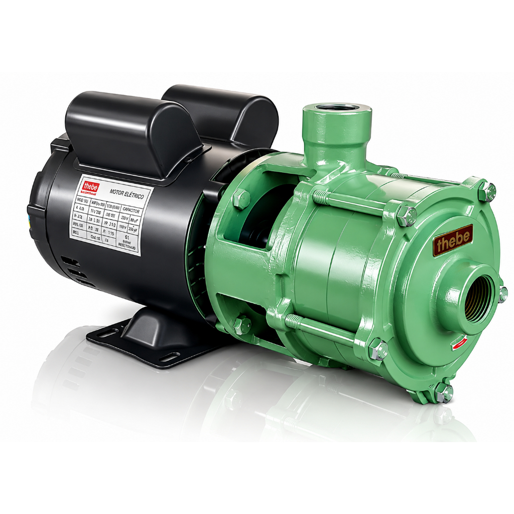 Bomba Multiestágio Monofásica 1,5 CV 3 Estágios Irrigação P-11/3 Thebe - 127/220-254v