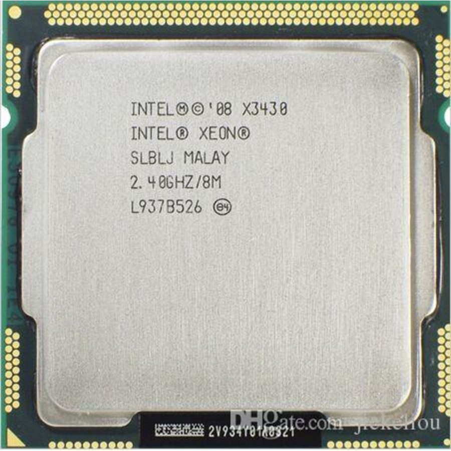 Intel Xeon X3430 8 M Cache Quad Core 2.40 Ghz 95 W Lga1156 pronto envio rapido envio