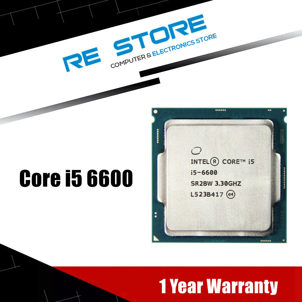 [Estoque pronto] intel core i5 6600 3.3ghz 6m cache Processador Quad-core Desktop lga 1151 cpu