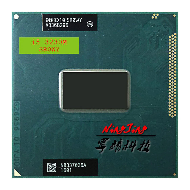 [Estoque pronto] intel core i5-3230M i5 3230M sr0wy 2.6ghz Dual core Quad core cpu 3m 35w Processador g2/rpga988b Soquet