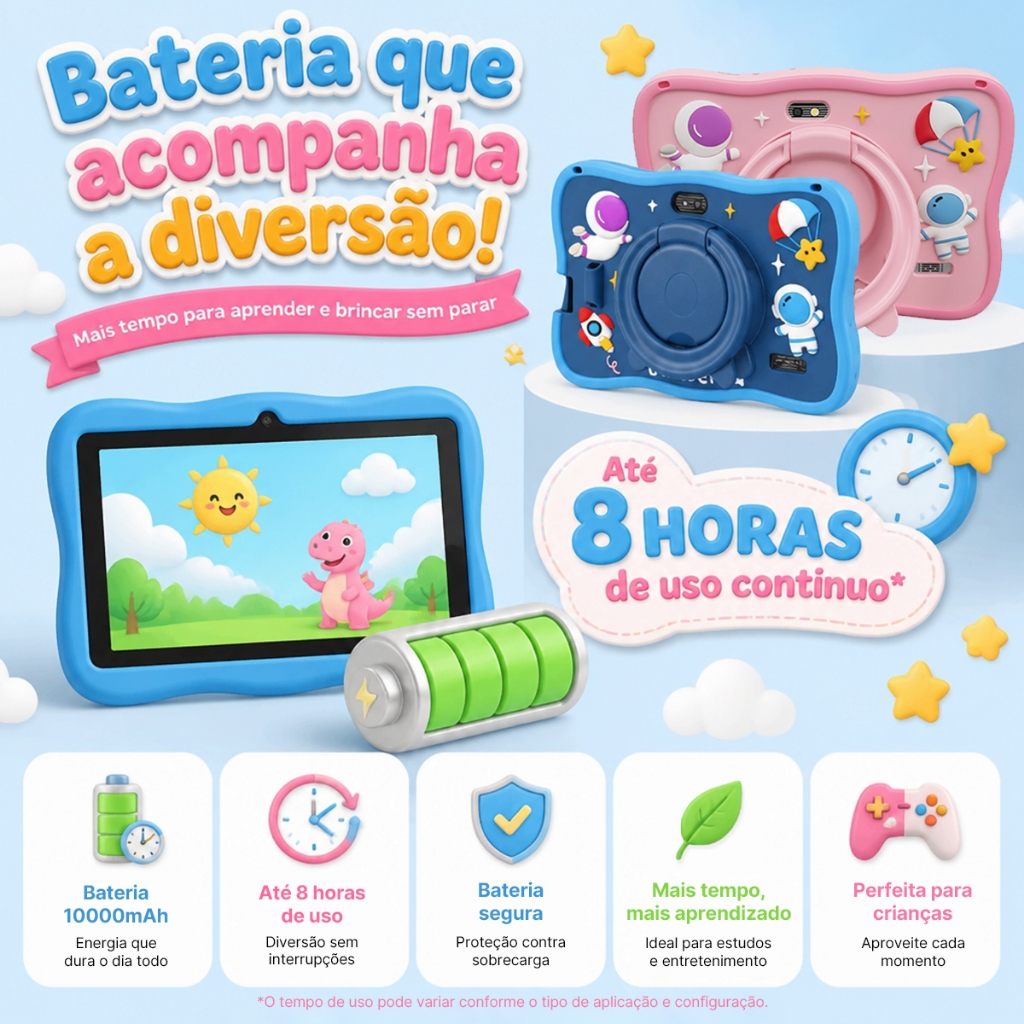 7-inch children's tablet B8 Android tablet supports WIFI function Tablet 12GB RAM+256GB storage