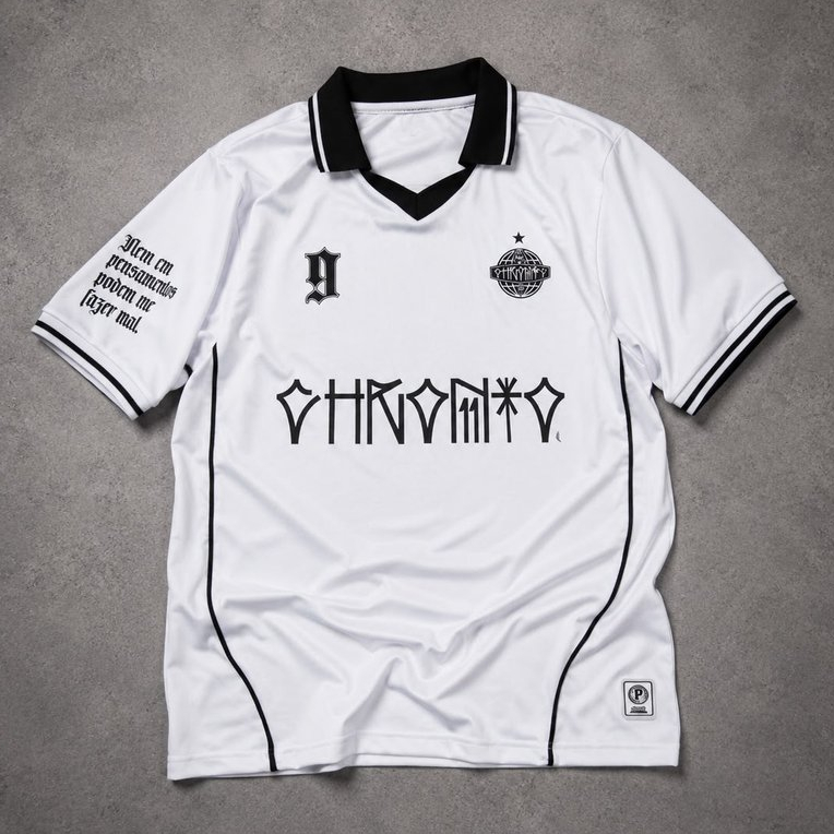 Camisa de Time Dry Fit Chronic Gola Polo São Jorge Invencível