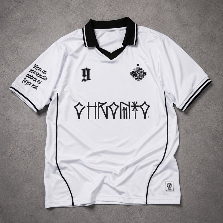 Camisa de Time Dry Fit Chronic Gola Polo São Jorge Invencível