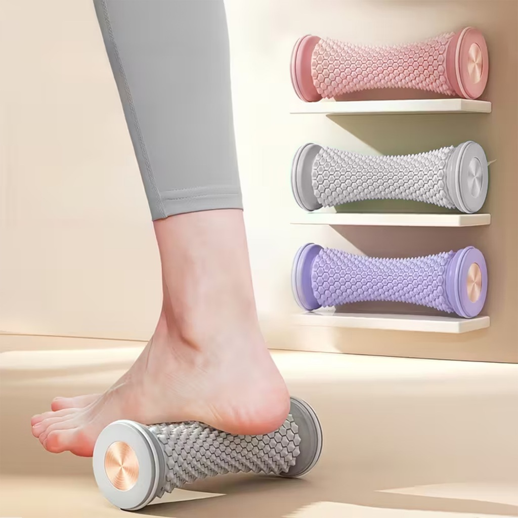 Rolo De Massagem Massageador De Pés , Bola De Ioga , Fáscia Plantar , Cuidados De Relaxamento Muscular , Manual De Plást
