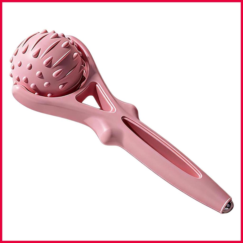 Bola De Massagem Para Pés 3D Portátil Rolo Compacto Com Alça Pé Massageador Plantar Volta Pescoço Yoga wonabr