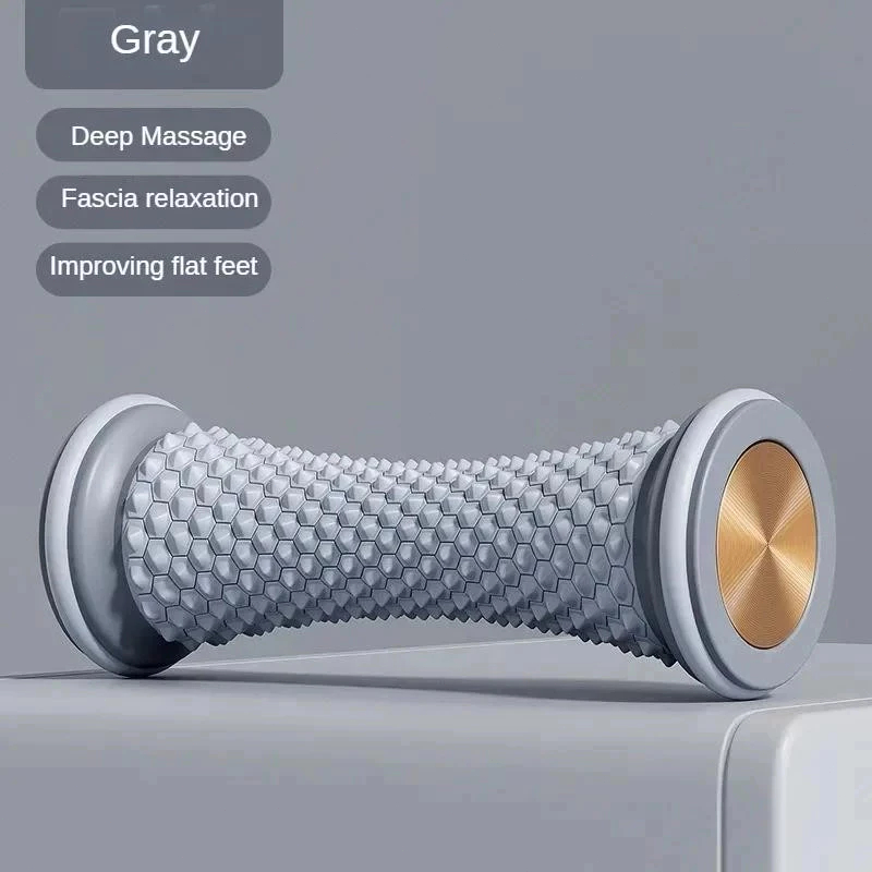Massageador De Pés Rolo De Massagem Yoga Bola Fáscia Plantar Cuidados De Relaxamento Muscular Manual De Plástic