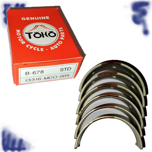 Kit Bronzina Mancal Marrom + Kit Biela Marrom Cb/cbr 400