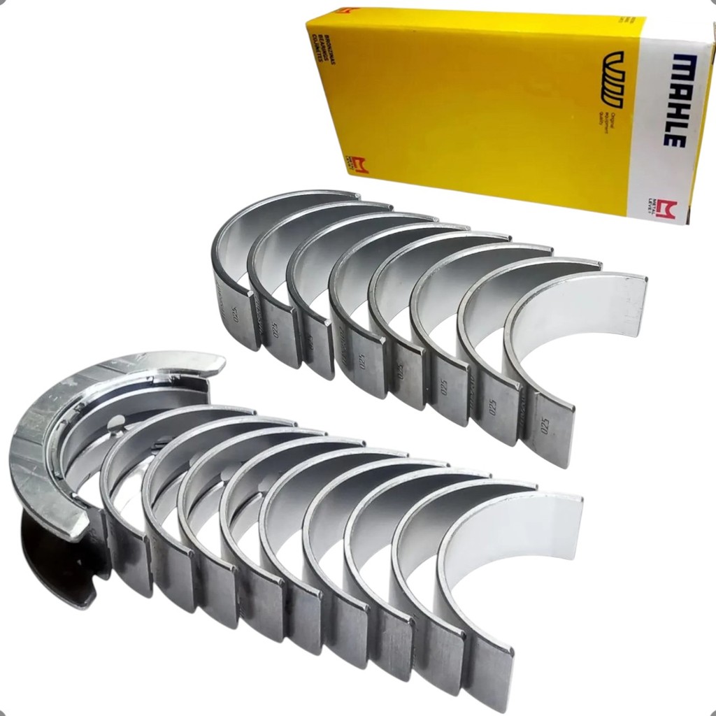 Kit Bronzina De Mancal e Biela  Mahle Clio Sandero Logan Kangoo 1.0 16v D4d Peug 206 7lz