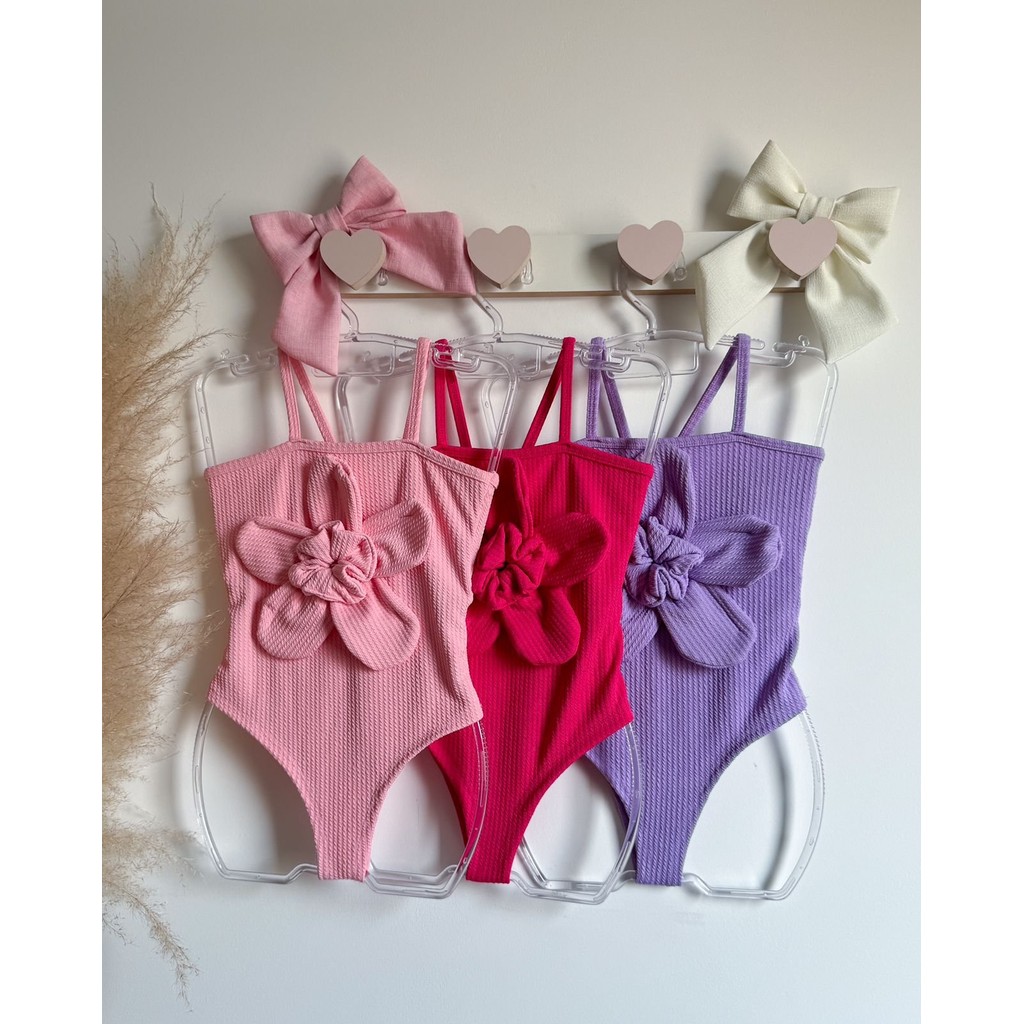 Body Flor Ana Bella meninas