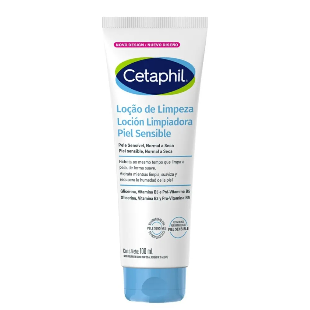 Loção De Limpeza Pele Sensível 100ml Cetaphil