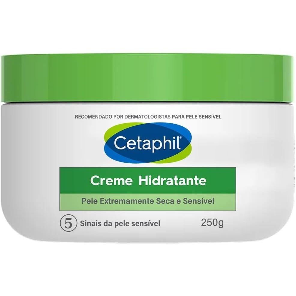 Cetaphil Creme Hidratante 250g Para Pele Extremamente Seca e Sensível
