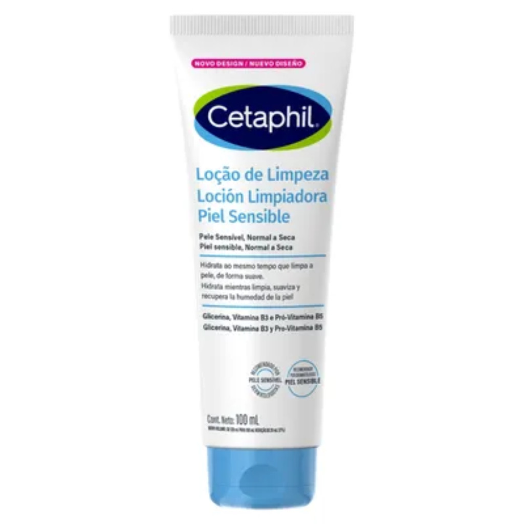 Loção de Limpeza Cetaphil Hidrata e Limpa 100ml