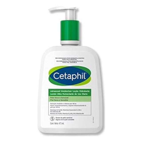 Cetaphil Loção Hidratante 473ml Corpo Rosto Pele Normal