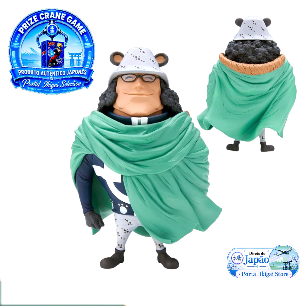 Action Figure Bartolomeu Kuma - One Piece - Mega World Collectable Figure (WCF) / Bandai Spirits