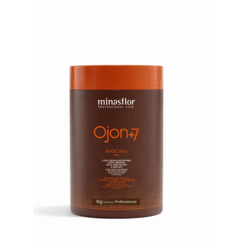 Máscara Capilar Ojon +7 Óleo Reconstrução 1kg - Hidratação Profunda e Brilho Intenso