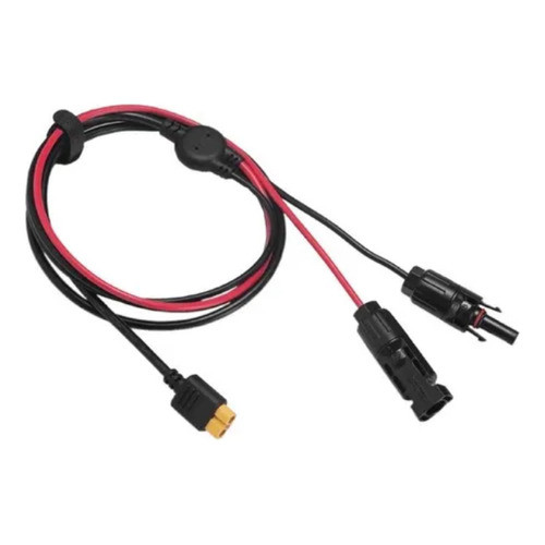 Cabo Conector Mc4 Xt60i Ecoflow 2,5m Gerador E Painel Solar