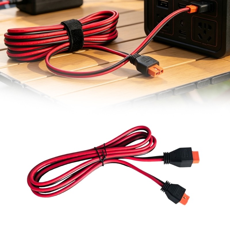 OMG * XT60i Para Fêmea Extensão 12AWG Fio Estanhado Moldada Roteamento Gerador Solar E Ca