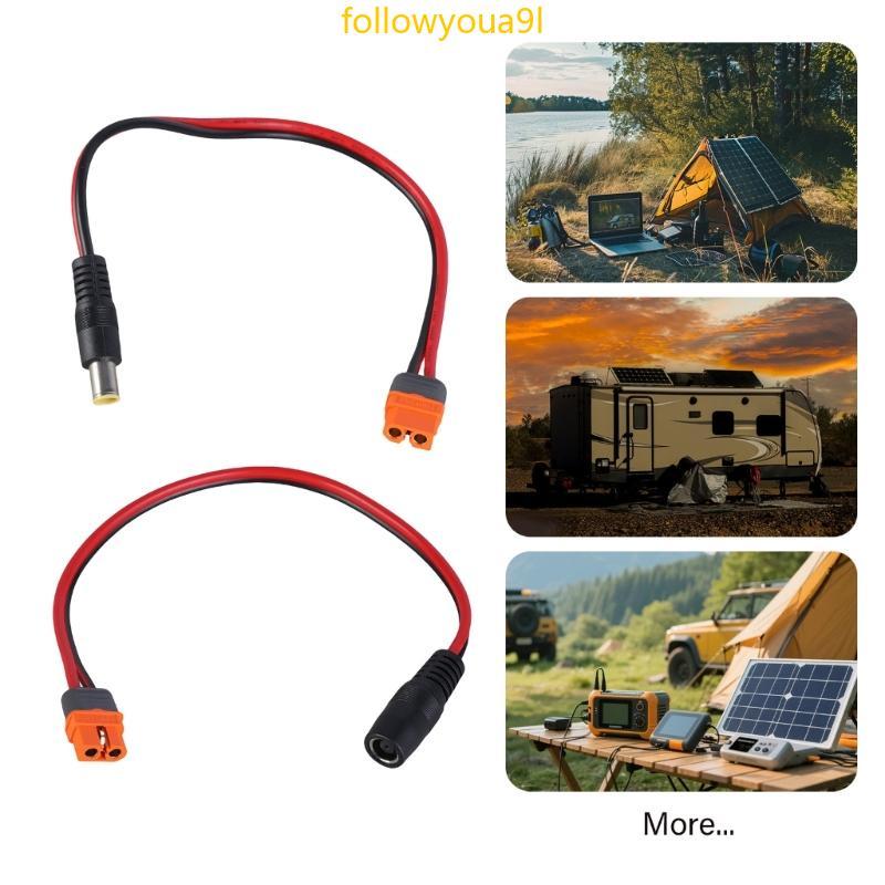 Fol Dois Fios XT60I Para DC7909 Cabo 14AWG Trabalho De Carregamento De Entrada DC7909