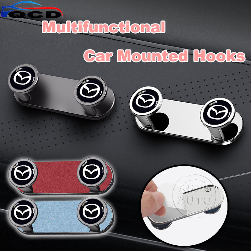 Mazda Multifuncional Carro Montado Ganchos Frente Fileira Mini Pasta Gancho De Armazenamento Para 3 2 CX30 CX3 CX5 CX8 M