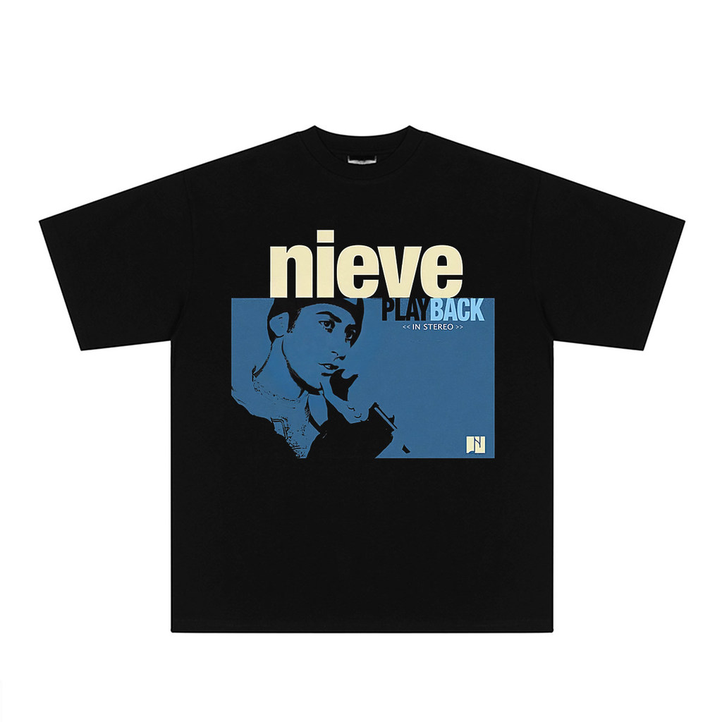 Music.Soul Camiseta Unissex Jazz Hip Hop Algodão Puro Largo Lavagem Vintage Americana Confortável Estilosa Retrô Casual