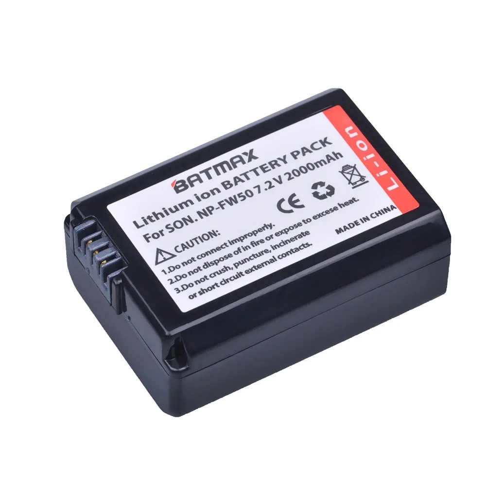 Bateria Batmax Np-fw50 A6500 A6300 A6000 A5000
