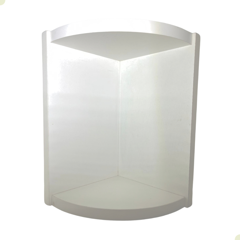 Nicho Grande Suspenso Canto 1 Repartição Médio MDF 30x28x20x18 cm