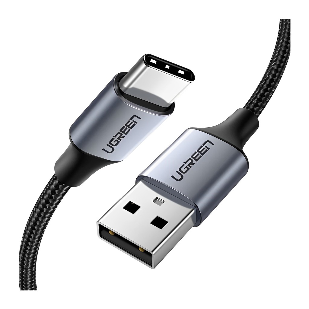 Cabo de Dados Ugreen Us288 Usb 2.0 p Usb Tipo C 2m Preto