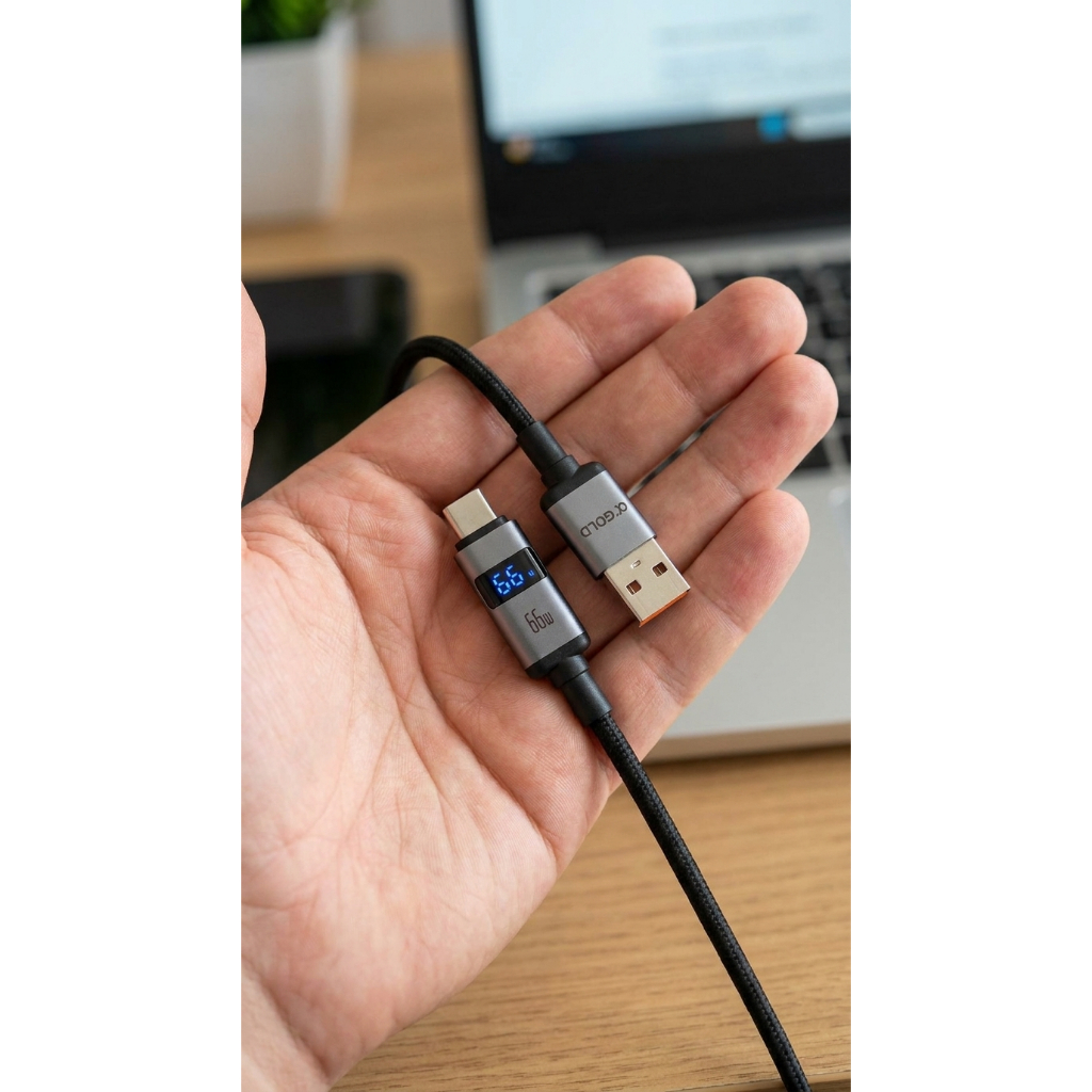 CABO DE DADOS PREMIUM PARA TIPO C USB AGOLD CB138-3
