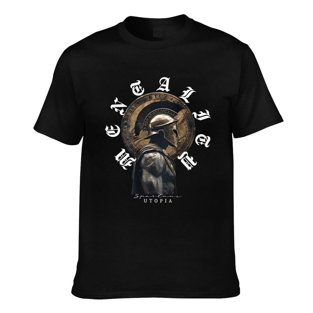 Mais Recente Moda Spartan Guerreiro Capacete Boa Camiseta Impressa Para Presente Masculino