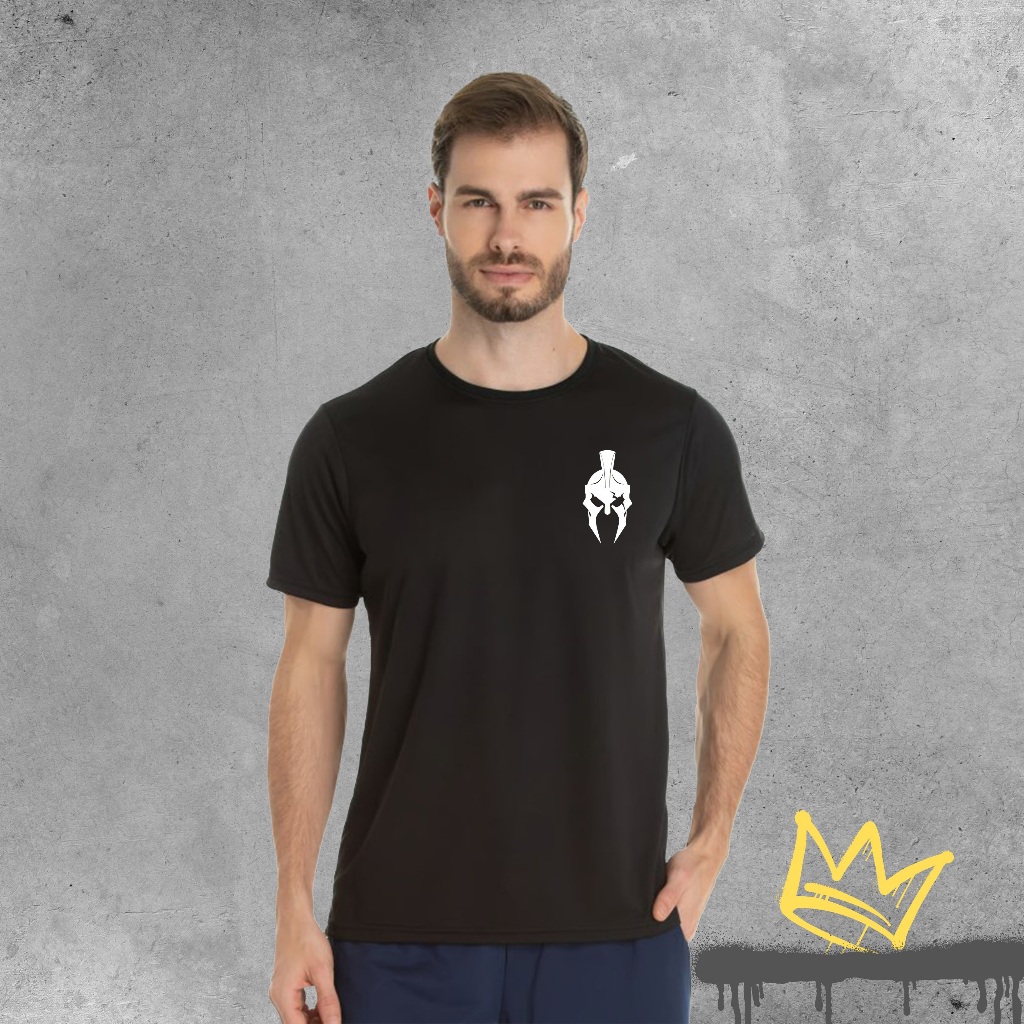 Camisa Dry Fit Esporte Spartan Spartano Musculação Academia Treino Fitness Envio Imediato P ao GG
