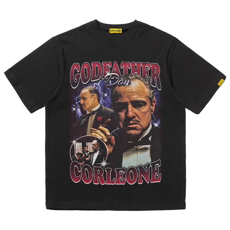 BEAST FASHION Camiseta Masculino Plus Size Gothic Punk Estampa do Filme 