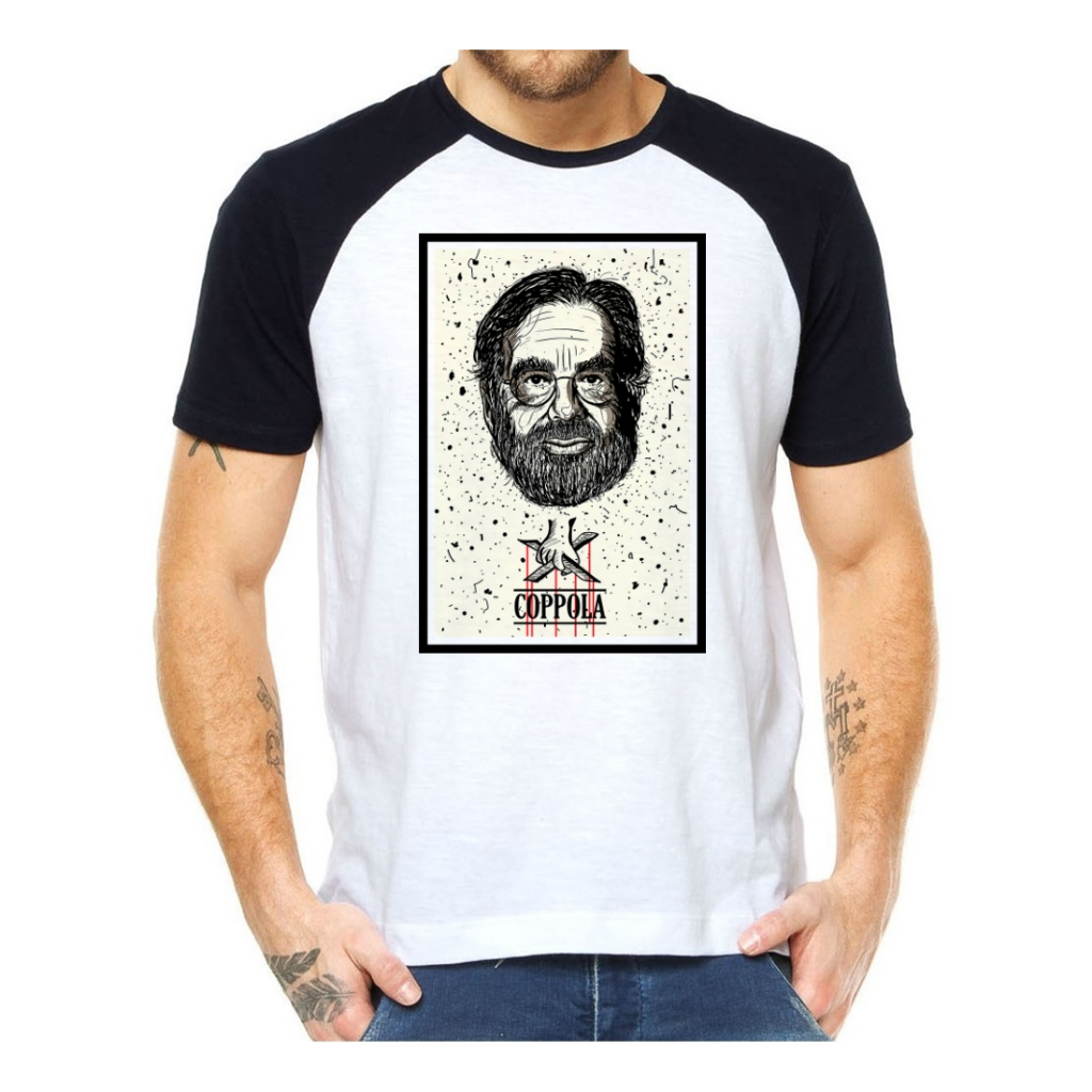 Camiseta Camisa Coppola O Poderoso Chefão Corleone Filme anime