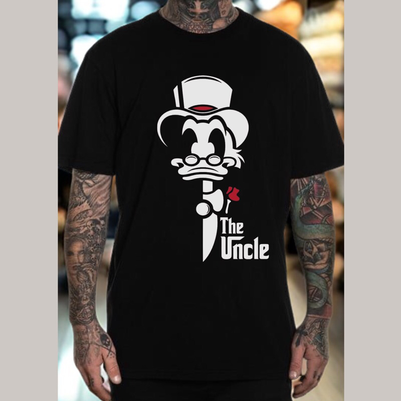 Camiseta Masculina Tio Patinhas Casual Conforto e estilo Garantido Blusa Premium Camisa