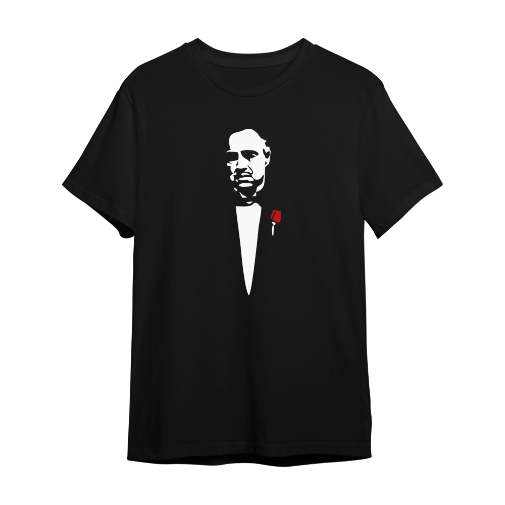 Camiseta Camisa Poderoso Chefão Godfather Corleone Casual Dtf Ref1500