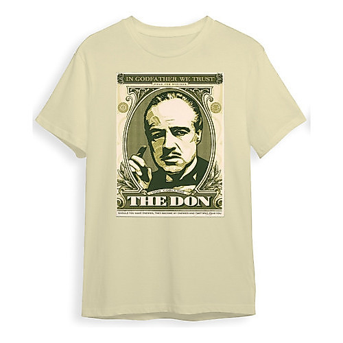Camiseta Streetwear  Don Corleone Godfather Poderoso Chefão 100% Algodão Envio Imediato