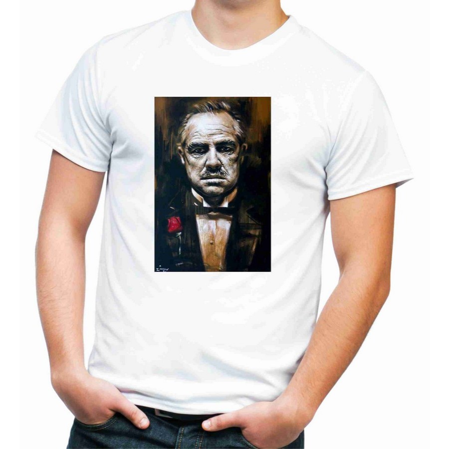 Camiseta Don Vito Corleone Poderoso Chefão