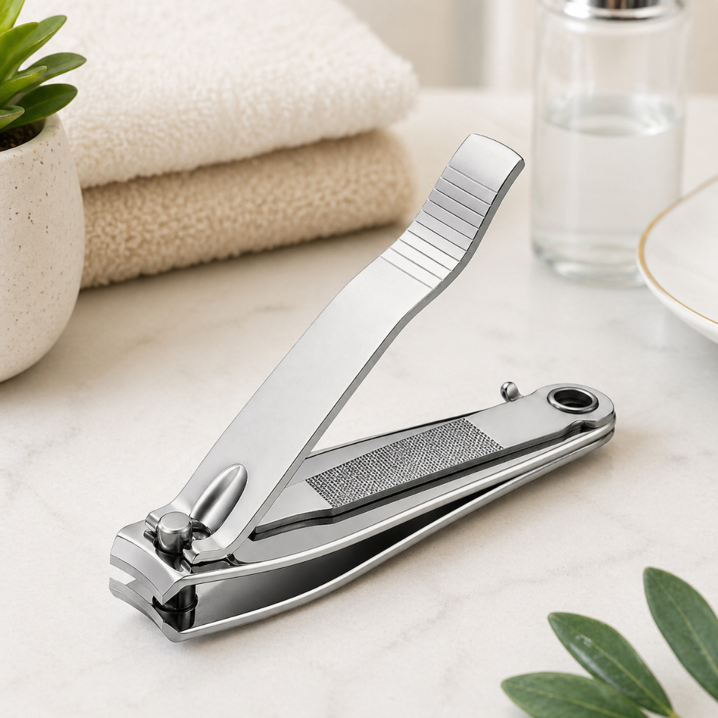Cortador de Unha Grande Profissional com Lixa Embutida Trinn 8cm