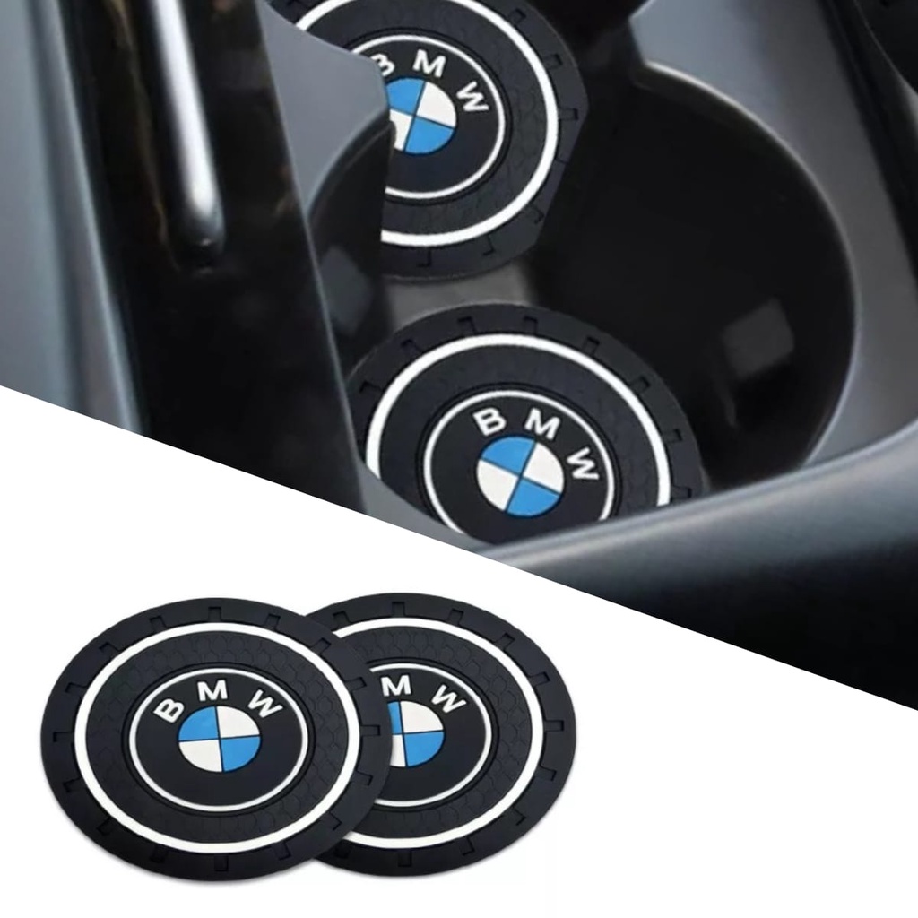 Tapete personalizado Porta Copos Acessório Bmw X1 X2 X3 X4 X5 X6 Serie 3 M3 320i 328i Série 1 118i 120i