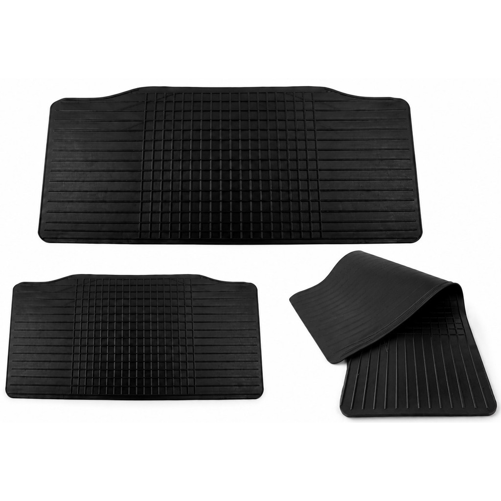 Tapete Túnel Central Universal BMW Serie 3 Serie 1 X1 em Borracha Preto