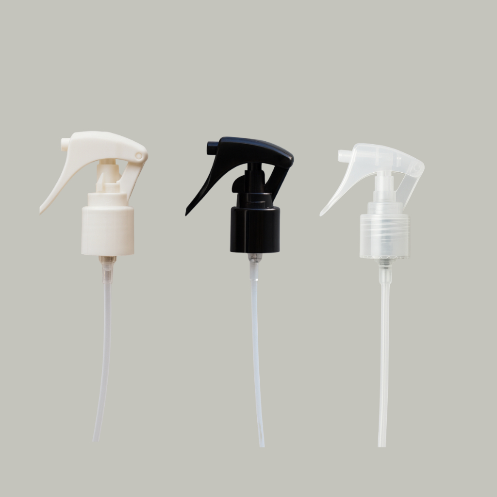 Válvula Mini Gatilho Borrifador Spray com Rosca 24/415 Multiuso Jato continuo