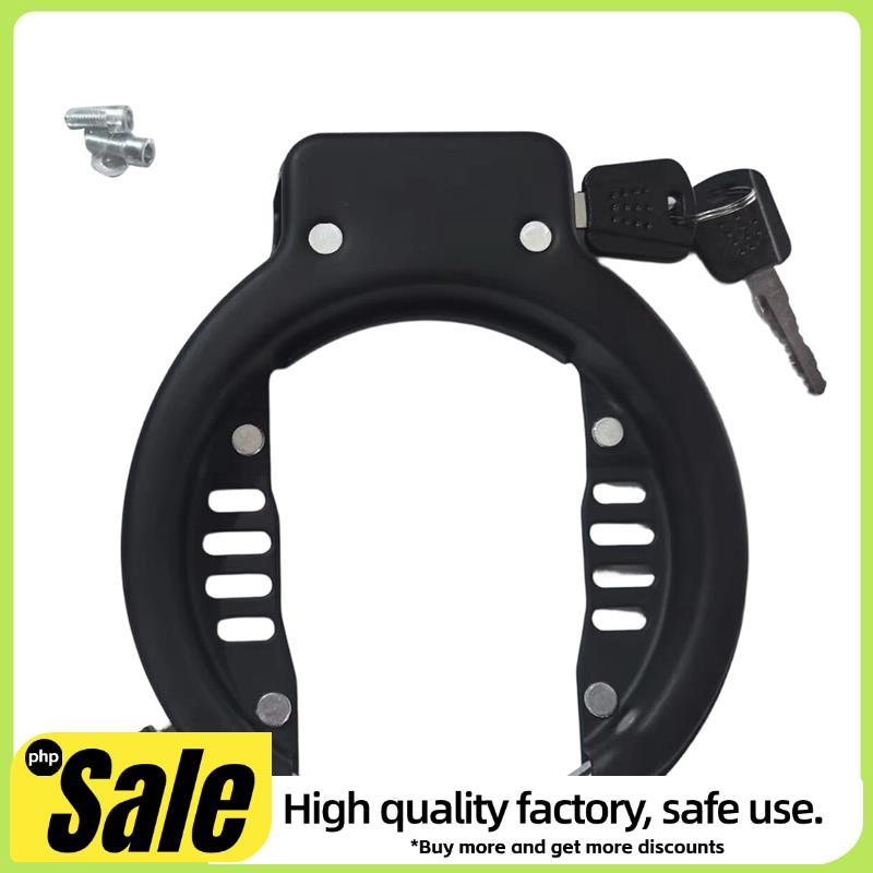 Novo Bloqueio De Quadro De Bicicleta Resistente Roda & Segurança Anti-Roubo Ciclismo Com Chave 2 Chaves