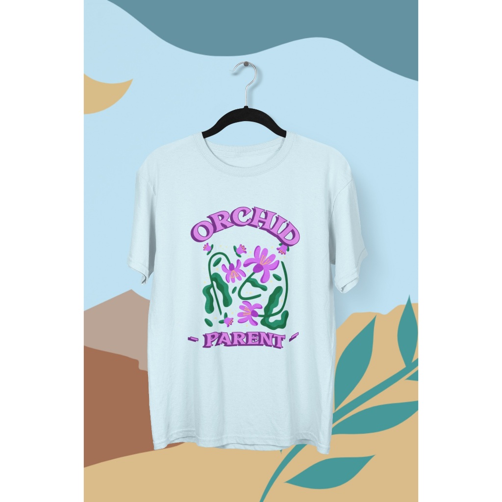 Camiseta orchid parent Anti Pilling 100% Malha Premium MASCULINA/FEMININA