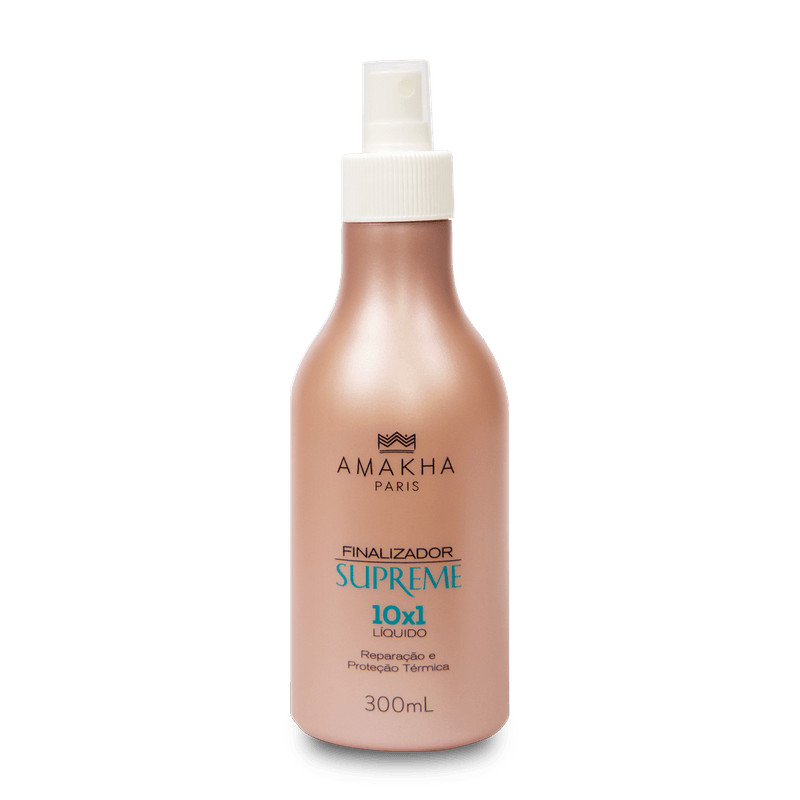 Finalizador e Protetor Térmico Spray Supreme 10x1 300ml - Amakha Paris
