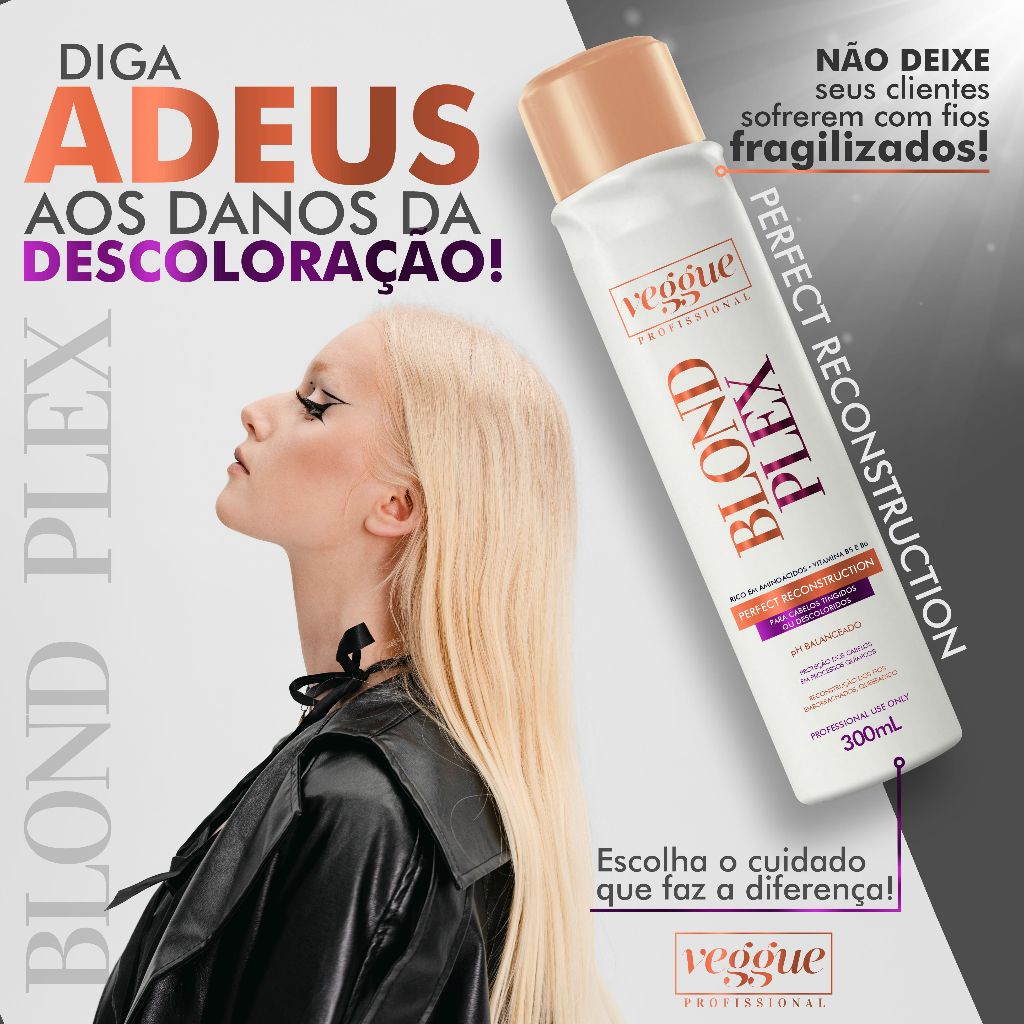 Blond Plex Protetor De Descoloração Veggue 300mL
