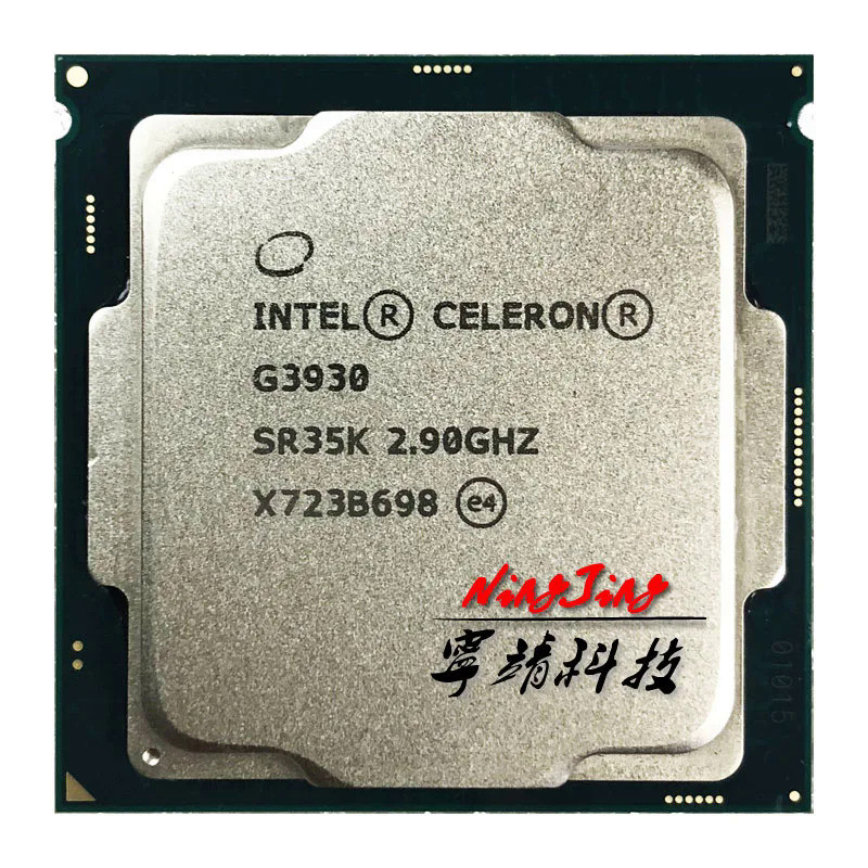 [Estoque pronto] intel celeron g3930 Processador cpu de engenharia de fio duplo de núcleo duplo de 2.9 ghz 2m 51w lga 11